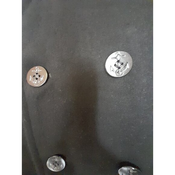 DSCP Quarterdeck Collection Mens Old Money Wool Pea Coat Sz 38L Nautical Preppy - Picture 2 of 11